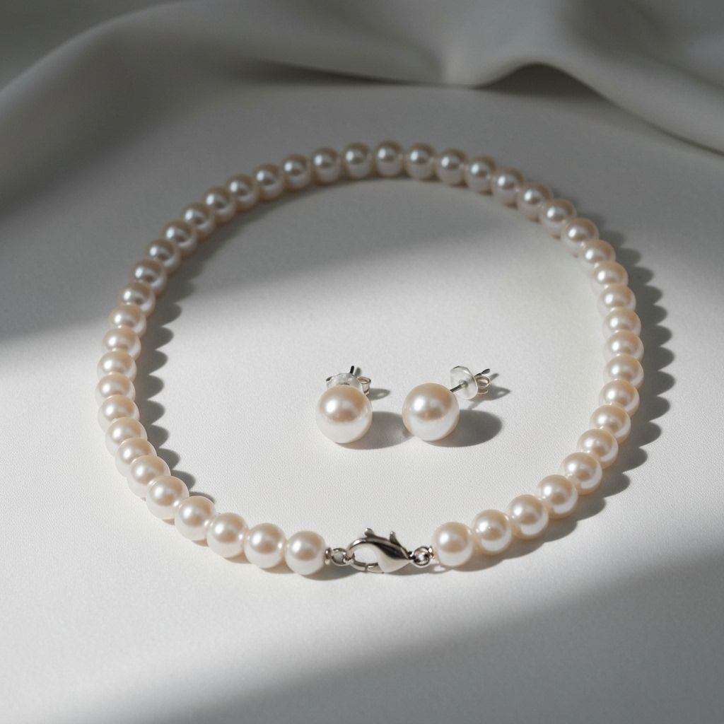 Pearl Bridal Set